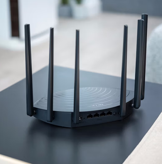 TP-LINK 双千兆路由器 易展mesh分布路由 1900M家用无线 六信号放大器 5G双频 WDR7661千兆易展 IPv6